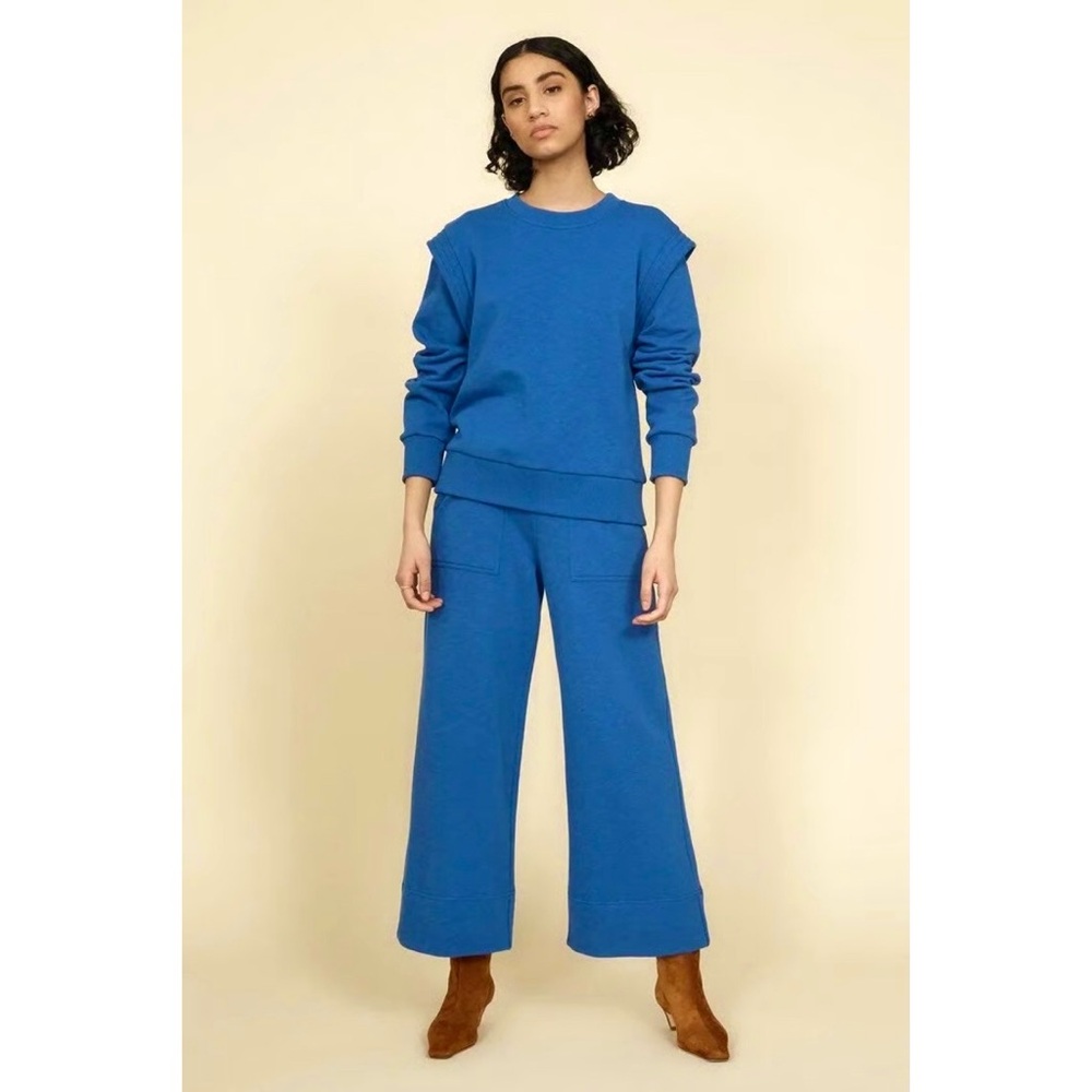 Blue Wide Leg Jumpsuit